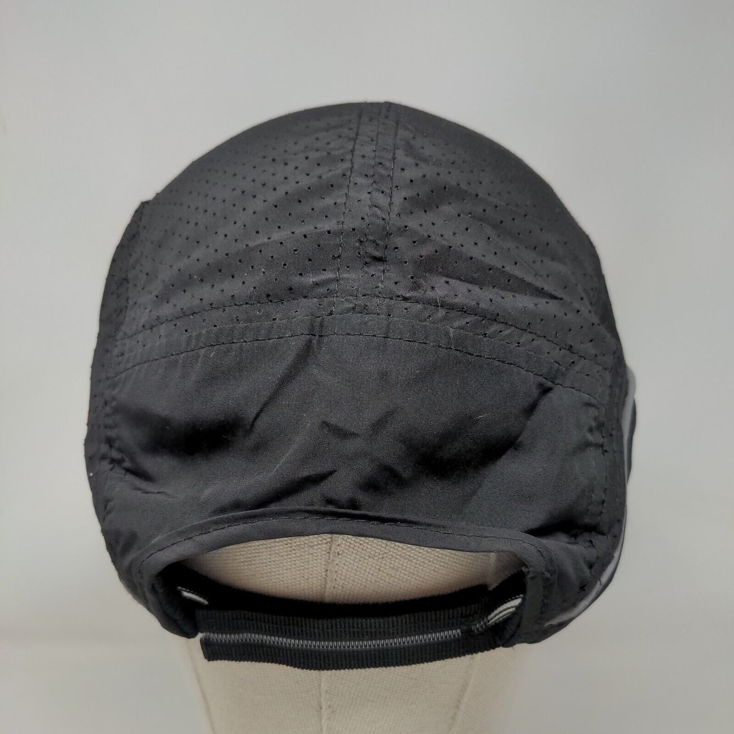 Ergodyne Strapback Hat Black One Size Adjustable Skullerz 8955