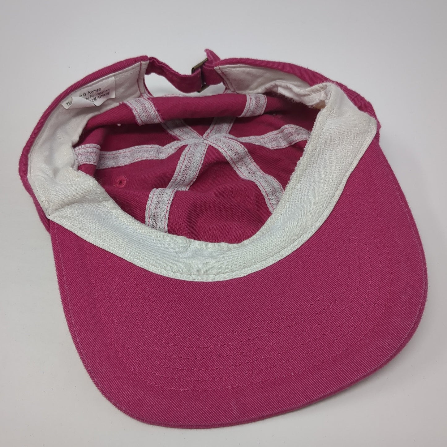 The Susan G. Komen Breast Cancer Foundation Trace For Cure Baseball Cap Pink OS
