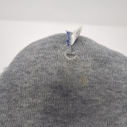 Wentzville Ice Arena Pom Pom Knit Beanie Hat Blue One Size Embroidered