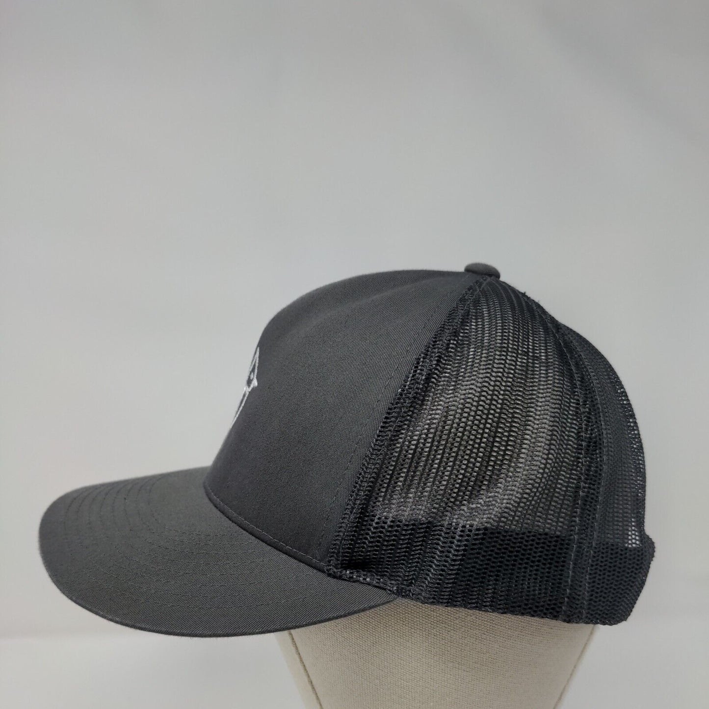 Turn It Up Snapback Trucker Hat Gray One Size Adjustable The Classics Yupoong