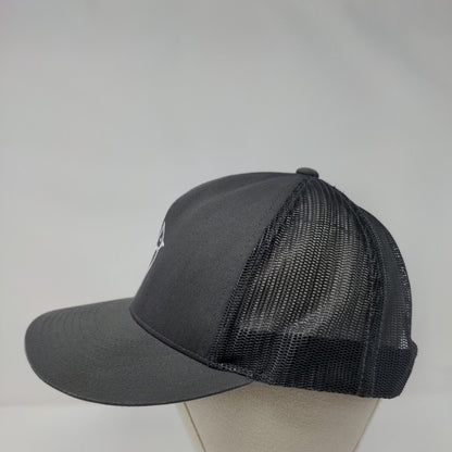 Turn It Up Snapback Trucker Hat Gray One Size Adjustable The Classics Yupoong