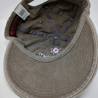 BJR Classic Headwear Baseball Cap Brown One Size Ocean View DE Nautical Flag Hat