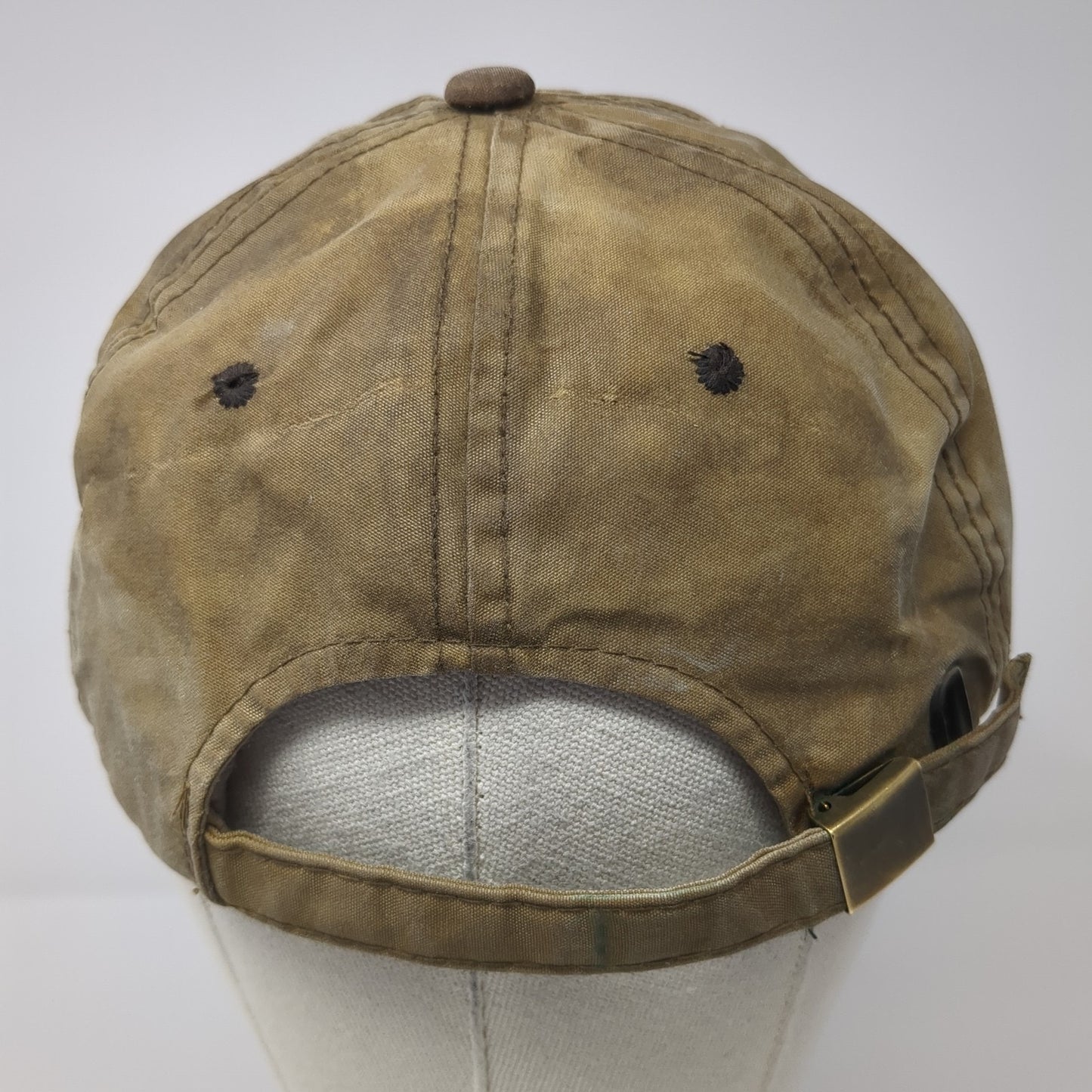 Steiner Slideback Baseball Cap Brown One Size Adjustable Embroidered Outdoor Cap