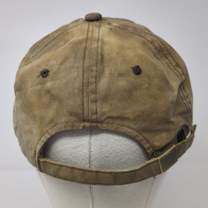 Steiner Slideback Baseball Cap Brown One Size Adjustable Embroidered Outdoor Cap