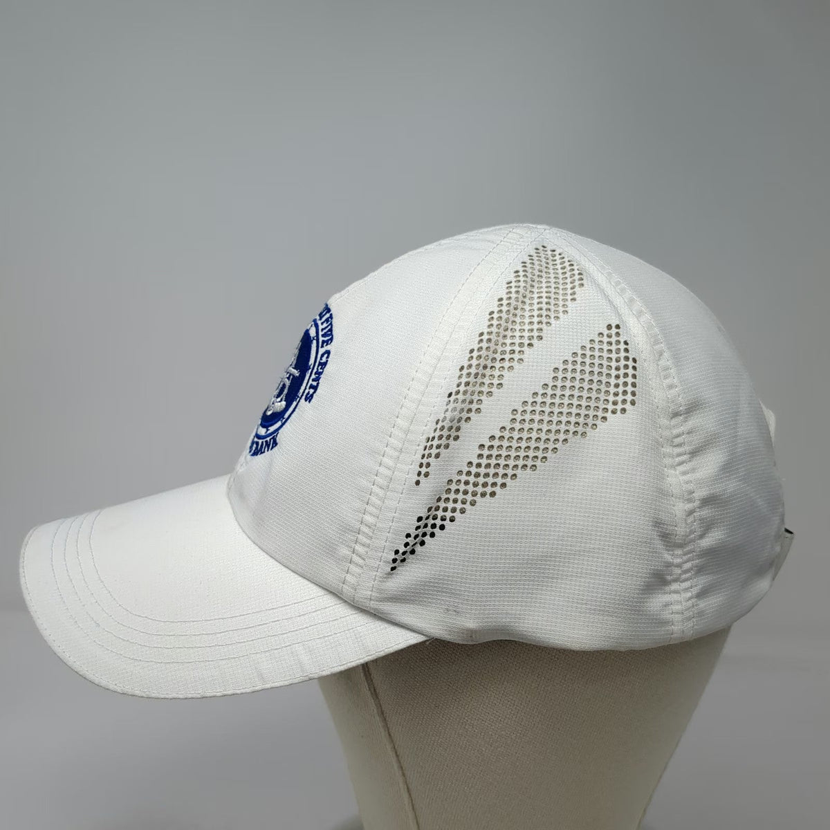 Hit Wear Newburyport Five Cents Savings Bank Baseball Cap White One Size Hat
