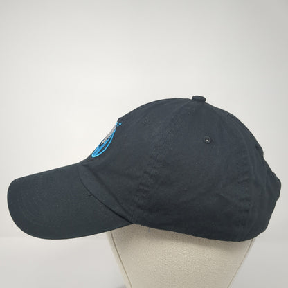Life Surge Logo Slideback Hat Black One Size Embroidered Adjustable Hit
