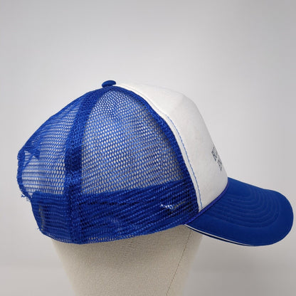 Bulloch Brothers Engineering Inc. Snapback Trucker Hat Blue OS Mesh Back Rope