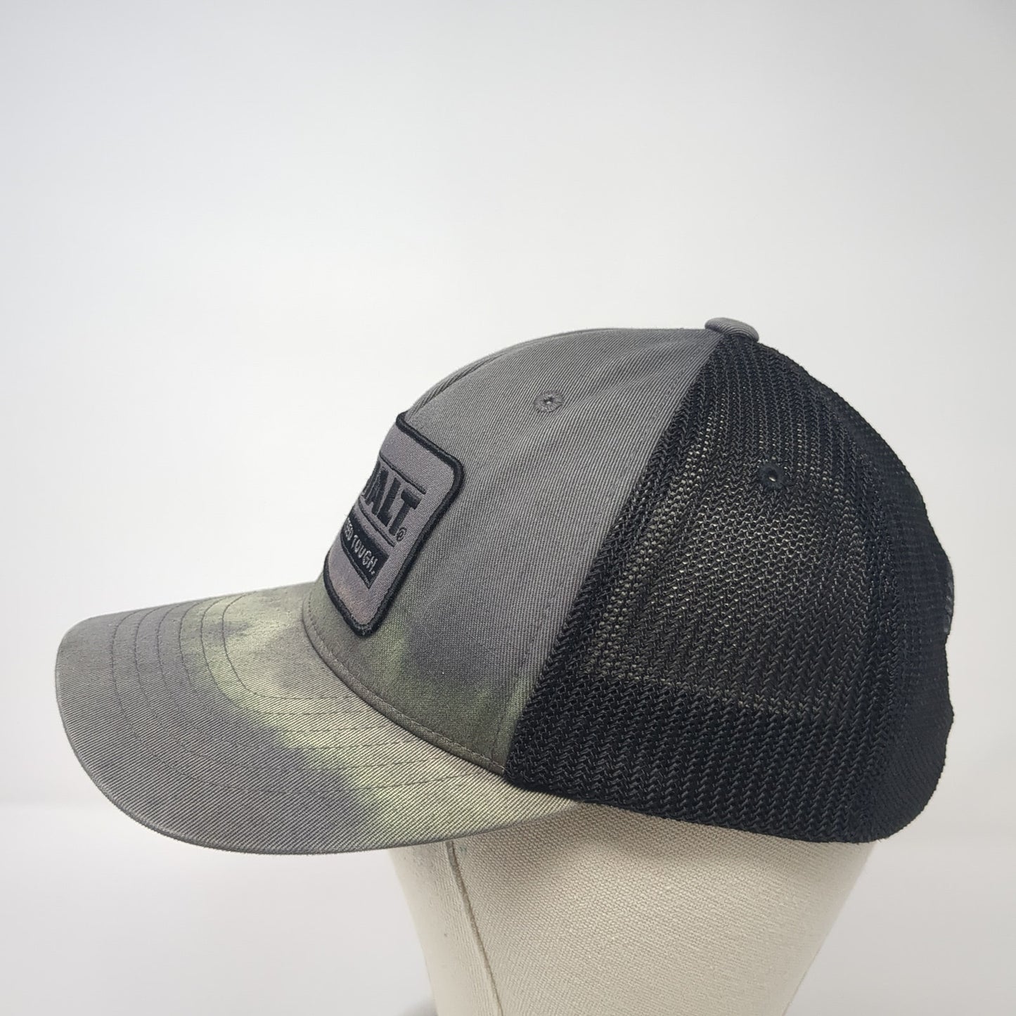 DEWALT Guaranteed Tough Snapback Trucker Hat Gray One Size Flexfit
