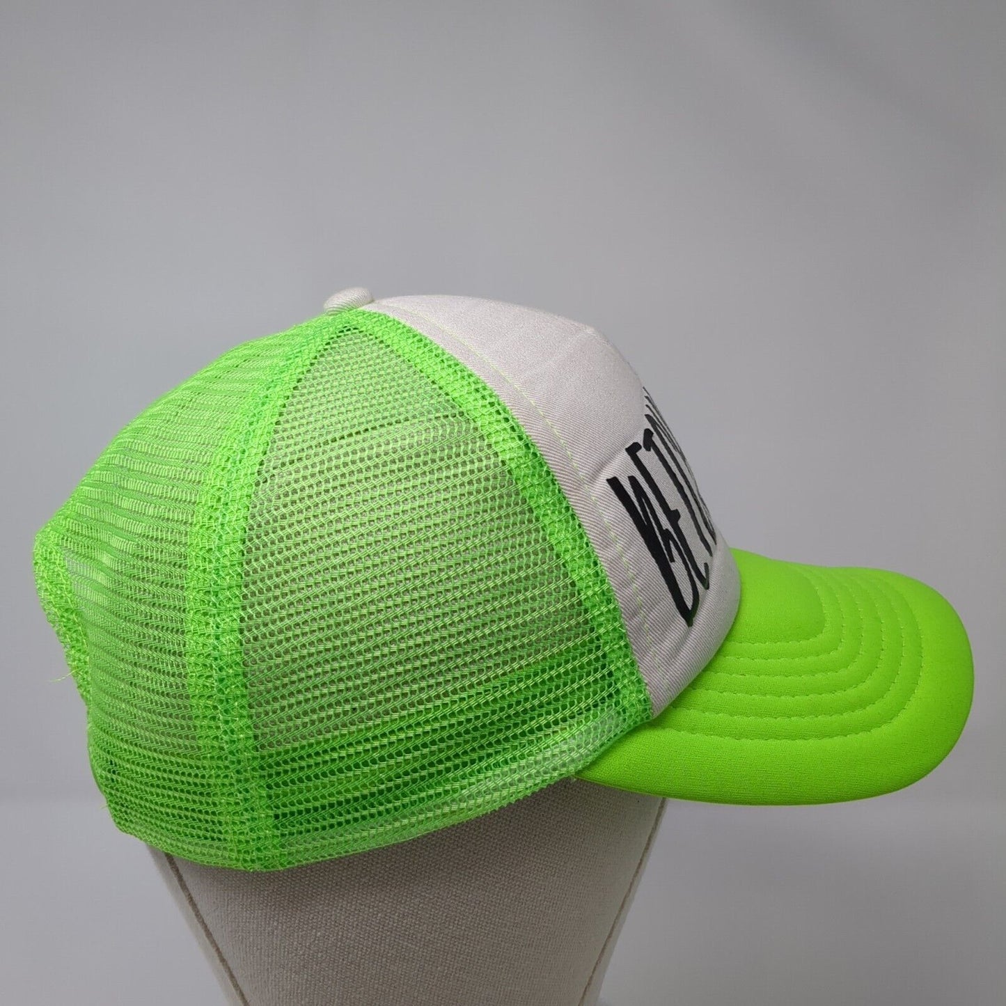 Betchelorette Snapback Trucker Hat Green One Size Adjustable Mesh Back 6 Panel