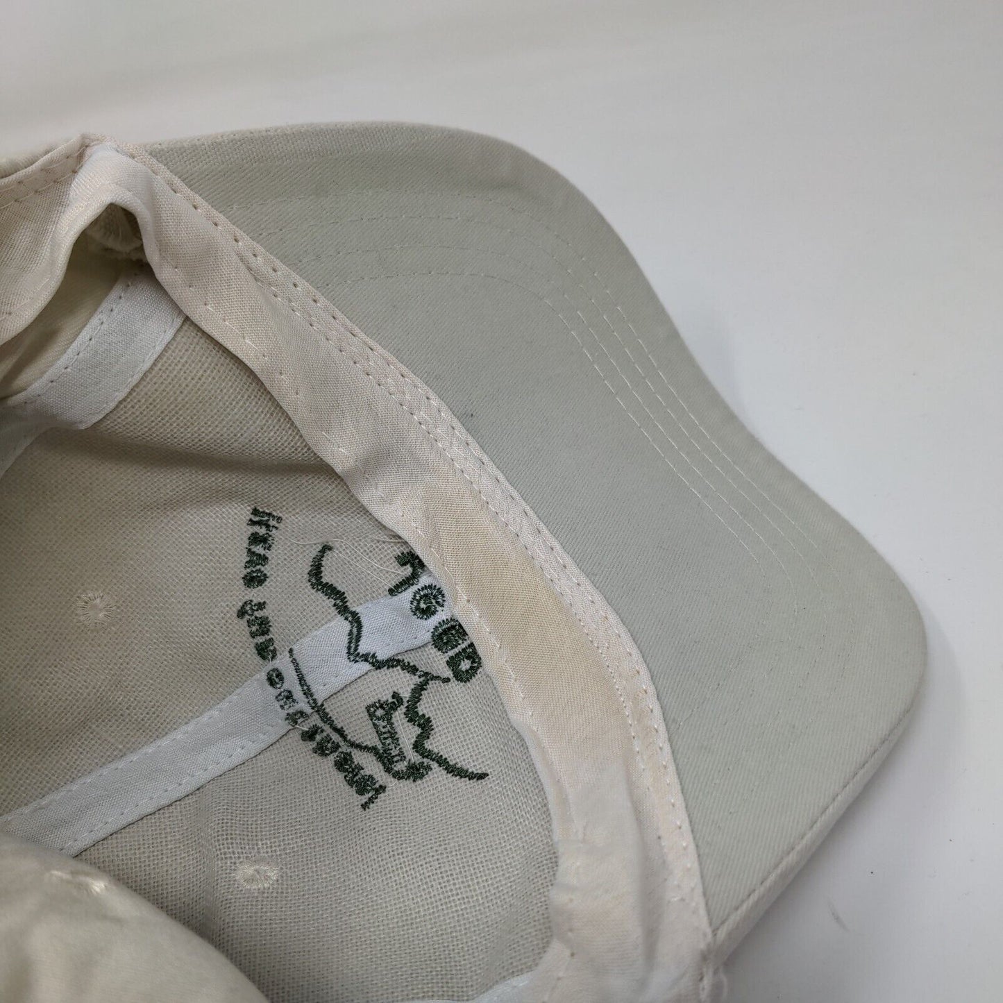 Have Fun Out There Jeep Slideback Hat Tan One Size Adjustable Embroidered Cotton