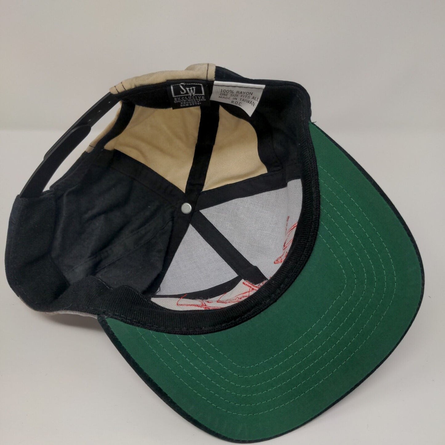 Monterey Snapback Hat Multi OSFA Adjustable Embroidered Colorblock