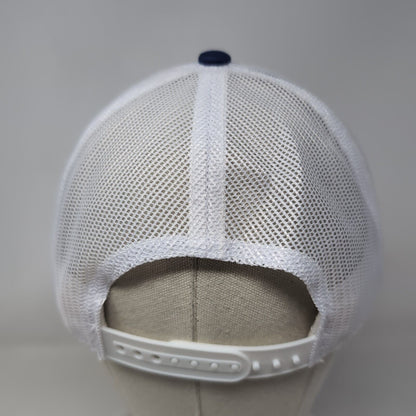 Clean Air Is Life Halo Led Snapback Trucker Hat Blue OS Adjustable Mesh Back