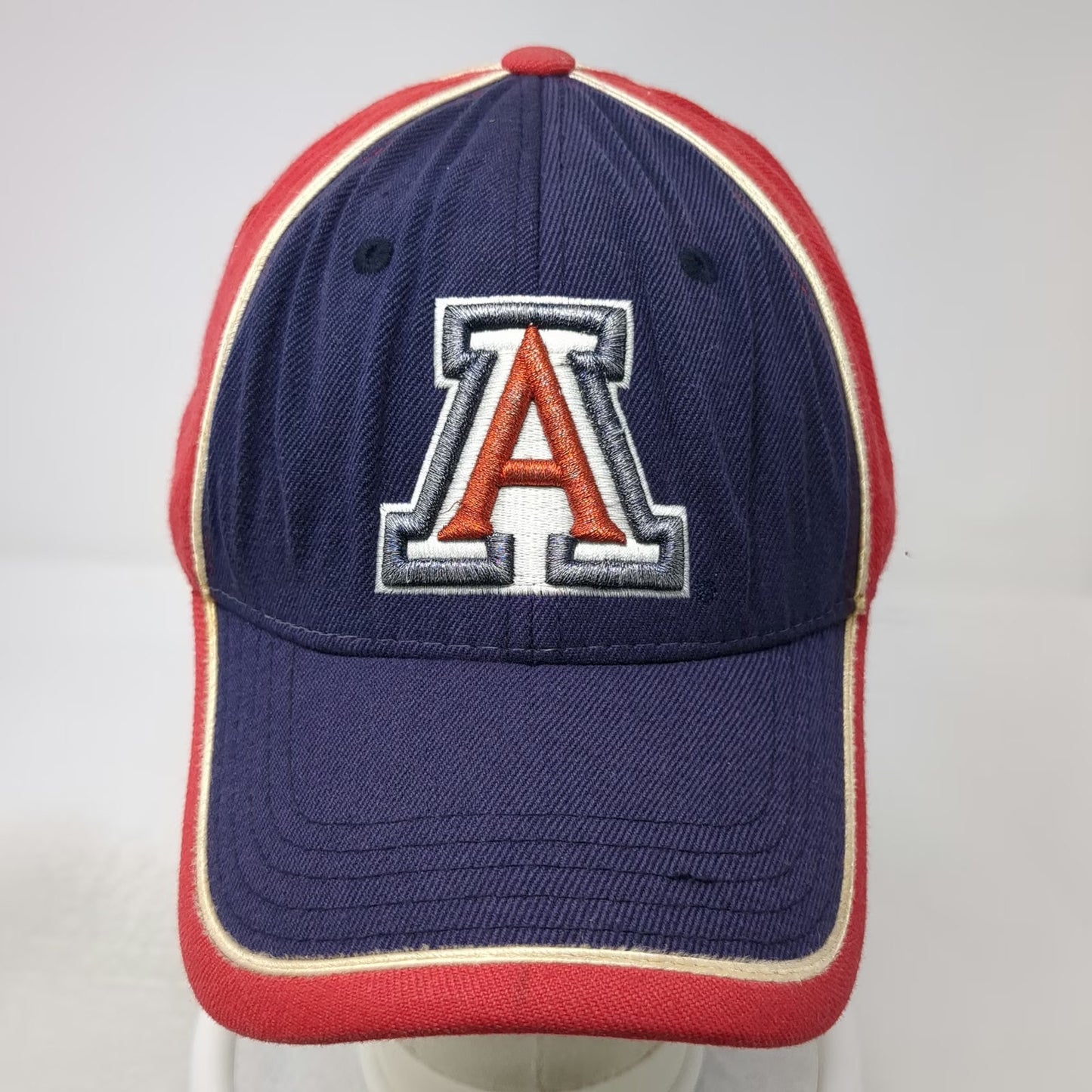 Arizona Wildcats NCAA Top of the World Cap Blue Red One Size Hat Stretch Fit