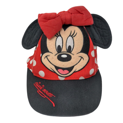 Walt Disney World Girl's Stretchy Toddler Hat Multicolor Minnie Mouse Ears