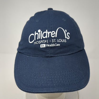 Children's Hospital St. Louis Strapback Hat Blue One Size Adjustable