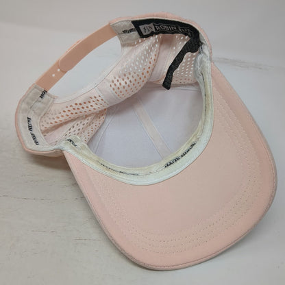 Robin Ruth Trucker Hat Pink One Size Cabo Mesh Snapback Script Souvenir Summer