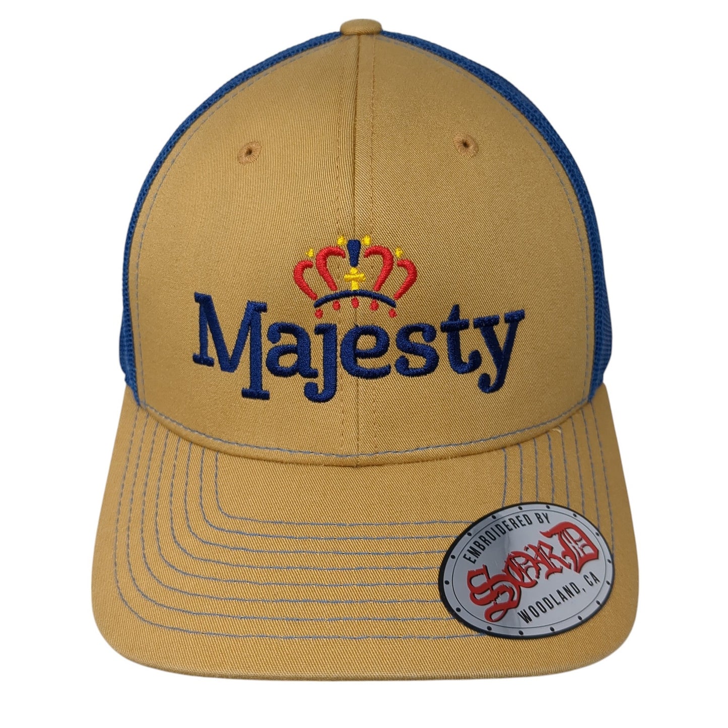 Majesty Snapback Mesh Back Trucker Hat Multicolor One Size Richardson