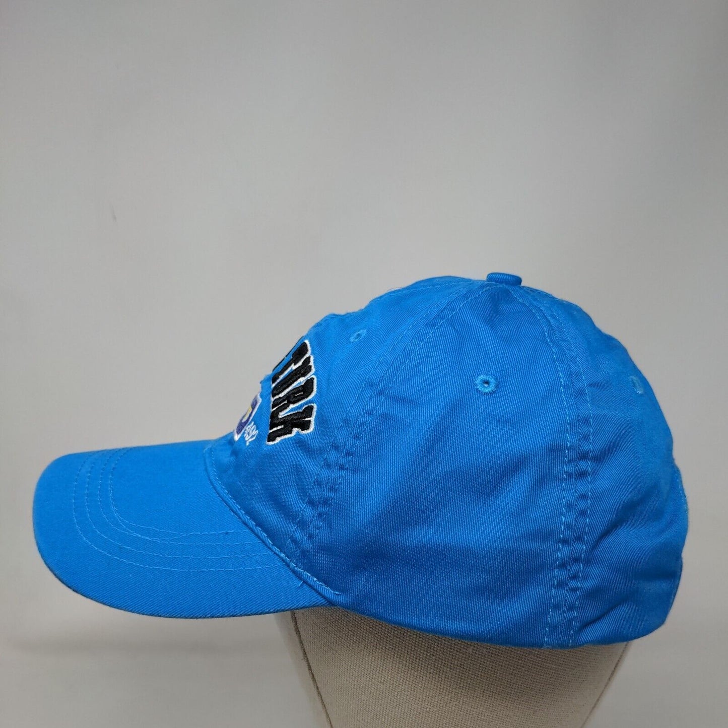 Grand Turk Est 1492 Strapback Hat Blue One Size Embroidered Caribbean Outpost