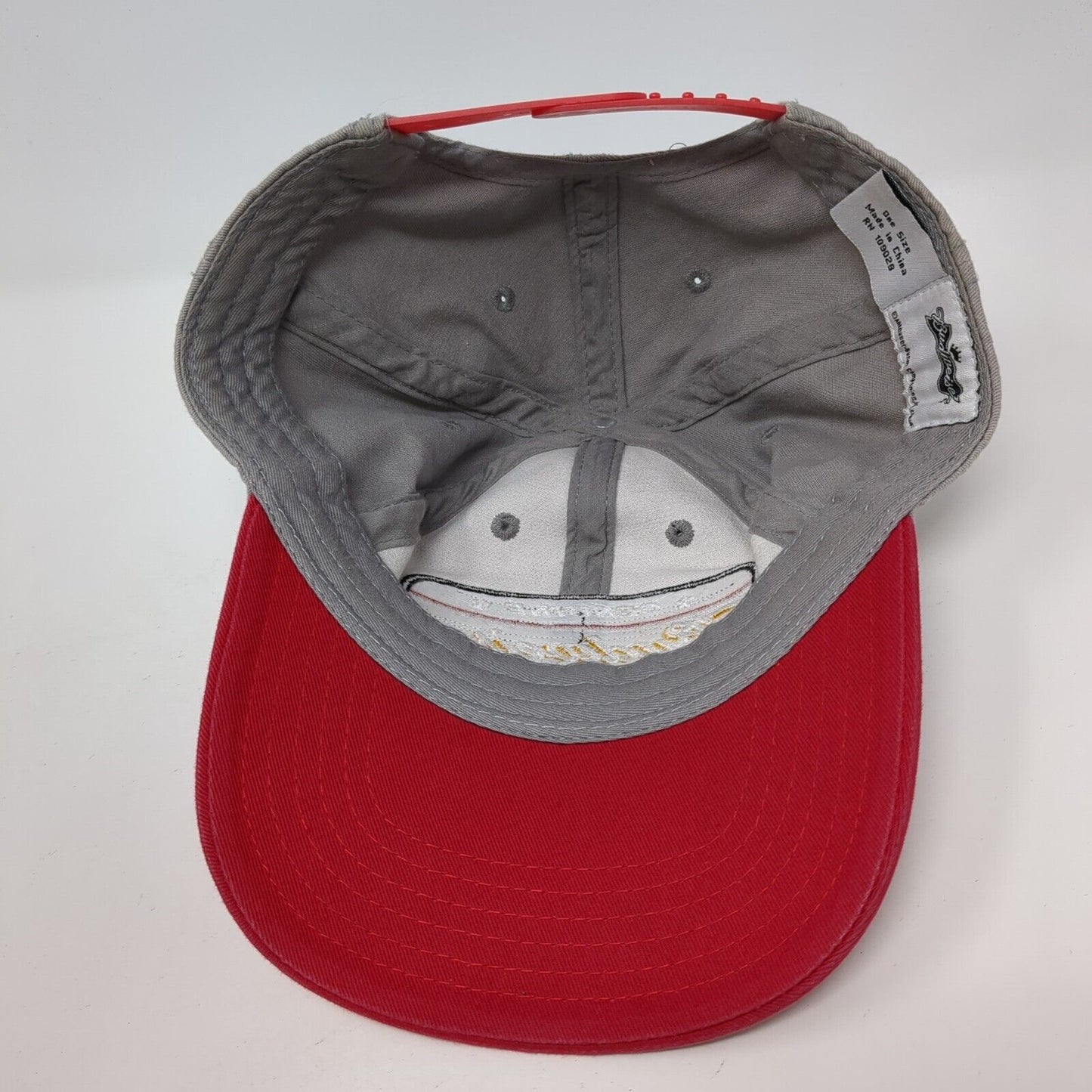 Budweiser King Of Beers Snapback Hat Multicolor One Size Adjustable