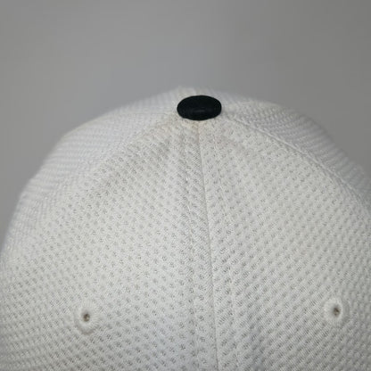 New Era Baltimore Ravens NFL White Cap L 39THIRTY Stretch Fit Curved Brim Hat