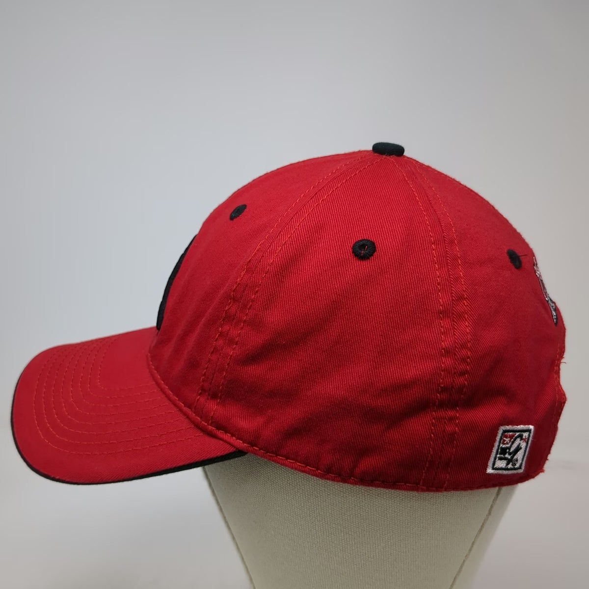 The Game Baseball Cap Red One Size Coors Light Beer Logo Slideback Cotton Hat