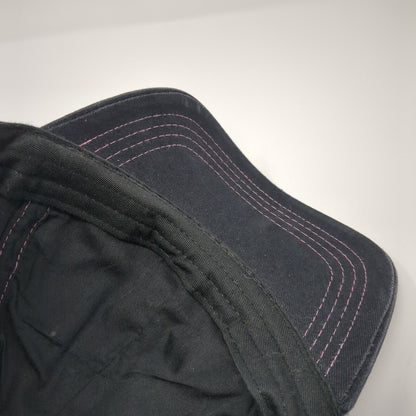 Tough Enough To Wear Pink? Wrangler Strapback Hat Black OS Adjustable Cotton