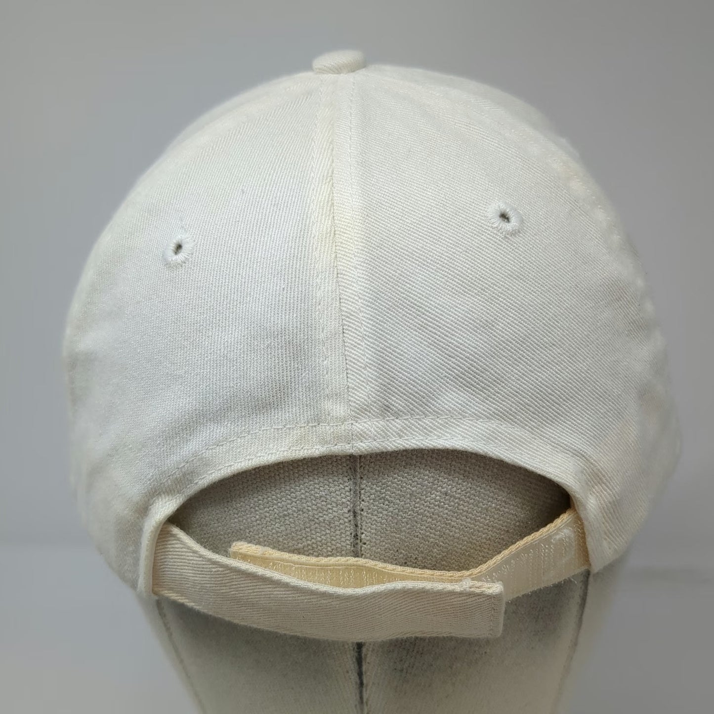 Disney Parks Baseball Cap White One Size Pink Mickey Mouse Strapback Hat