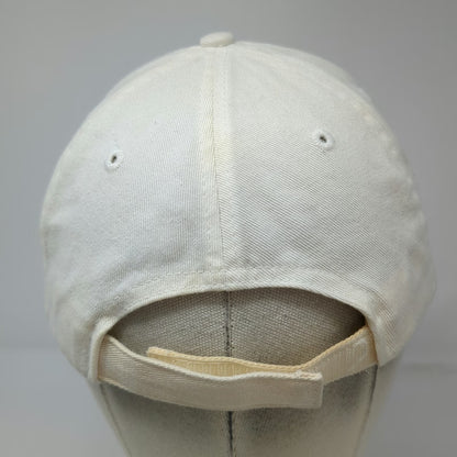 Disney Parks Baseball Cap White One Size Pink Mickey Mouse Strapback Hat