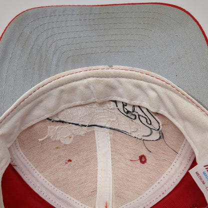 New Era Snapback Hat Red L Mark McGwire 62 Home Run Record St. Louis Cardinals