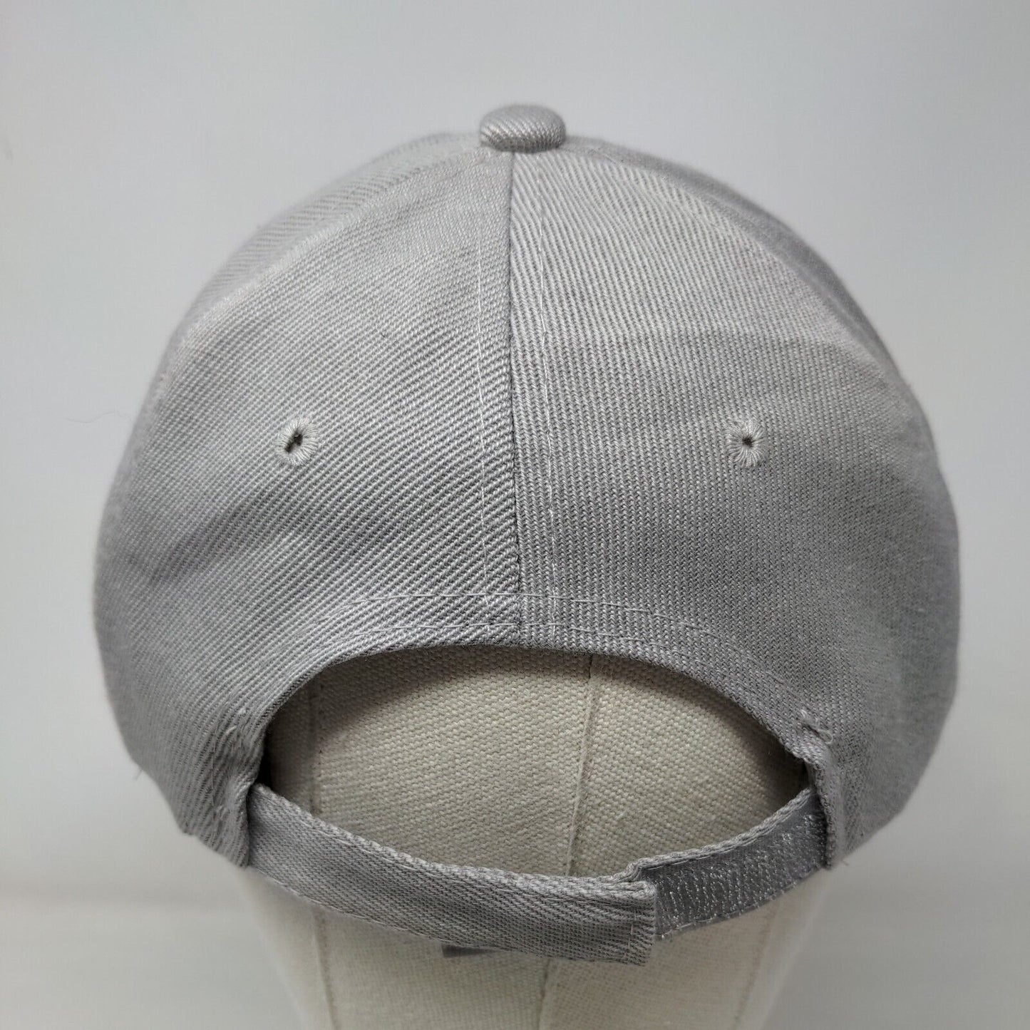 Church of The Way Strapback Hat Gray One Size Adjustable Vent Holes