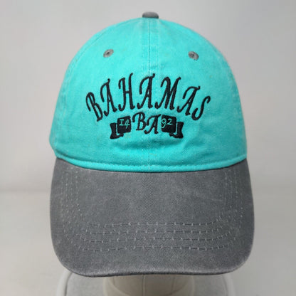 Bahamas Strapback Hat Multi One Size Embroidered Colorblock 6 Panel