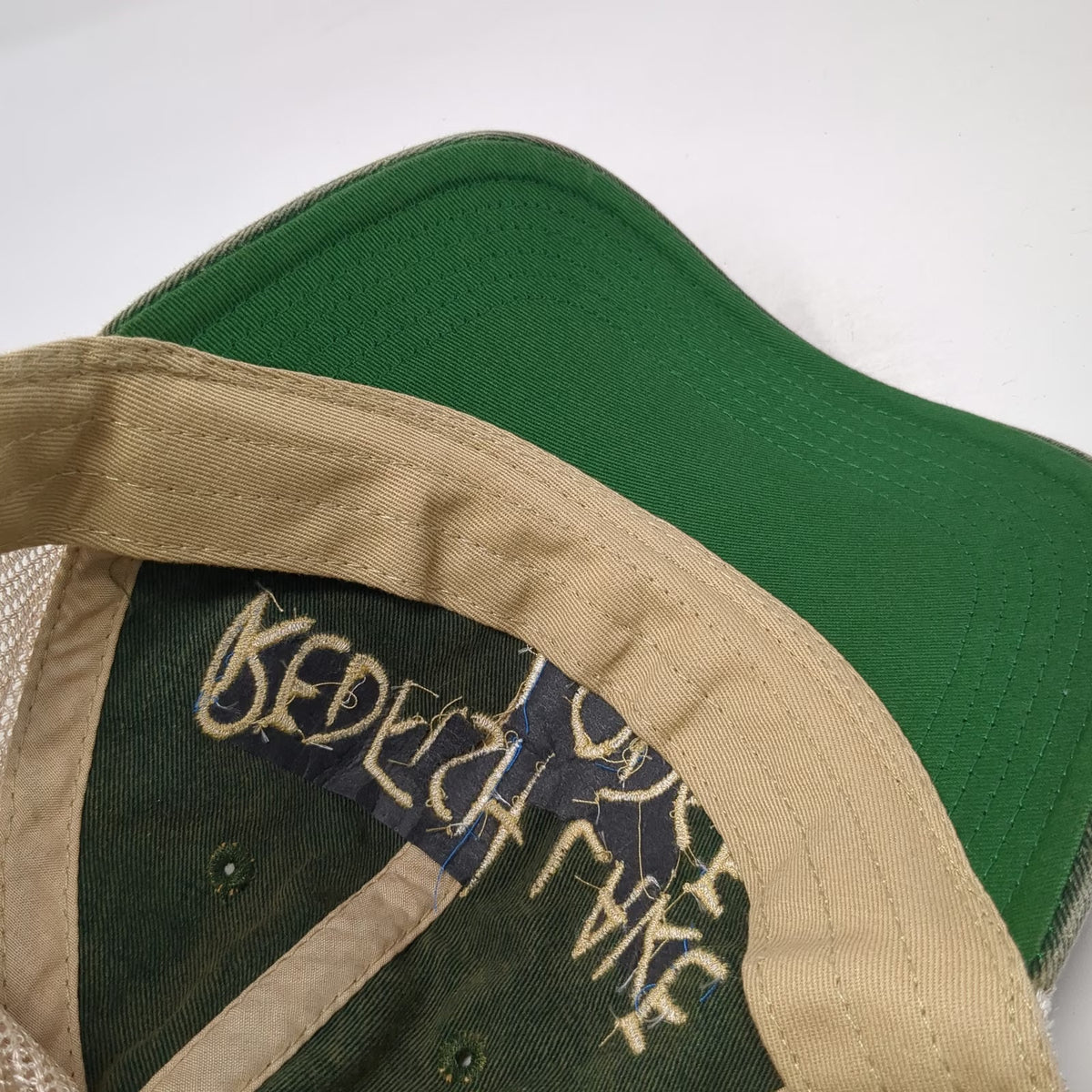 Legacy Trucker Hat Green One Size Redfish Lake Lodge Idaho Mesh Snapback
