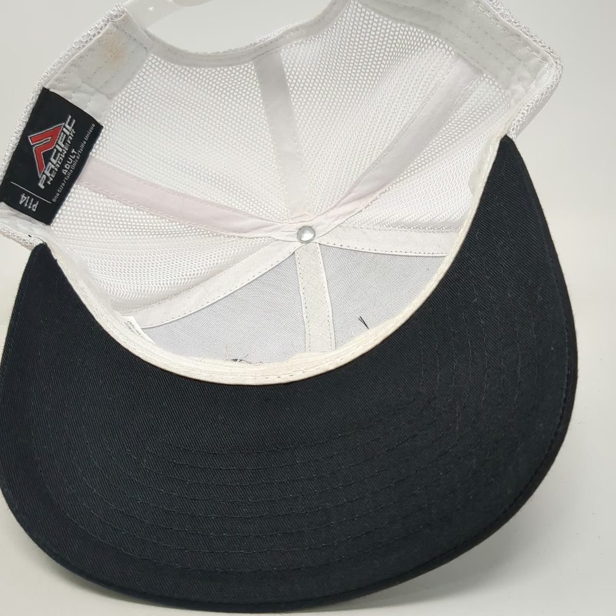 Pacific Headwear Trucker Hat Black One Size Newburyport Pioneer League Baseball