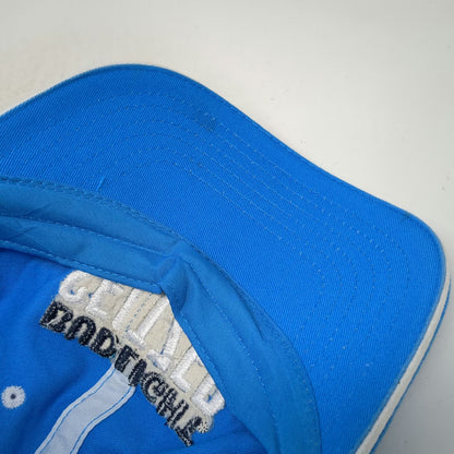 Bud Light Seltzer Snapback Hat Blue One Size Sandwich Bill Embroidered Logo
