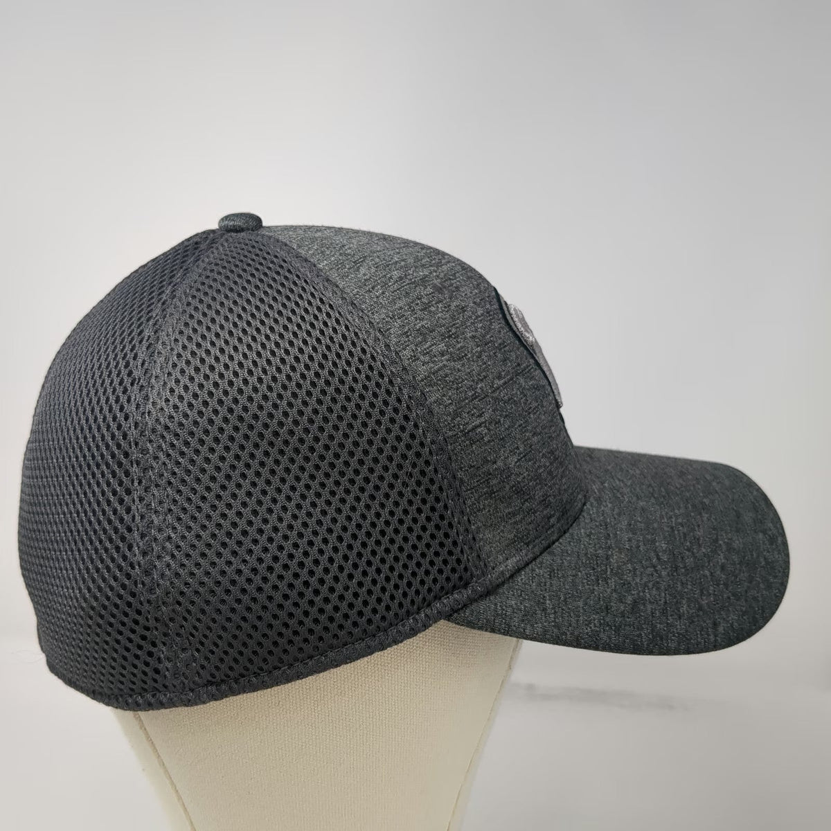 Nashville Sounds MiLB New Era Baseball Cap Gray XL Mesh Back Stretch Fit Hat