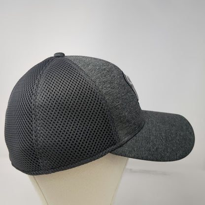 Nashville Sounds MiLB New Era Baseball Cap Gray XL Mesh Back Stretch Fit Hat