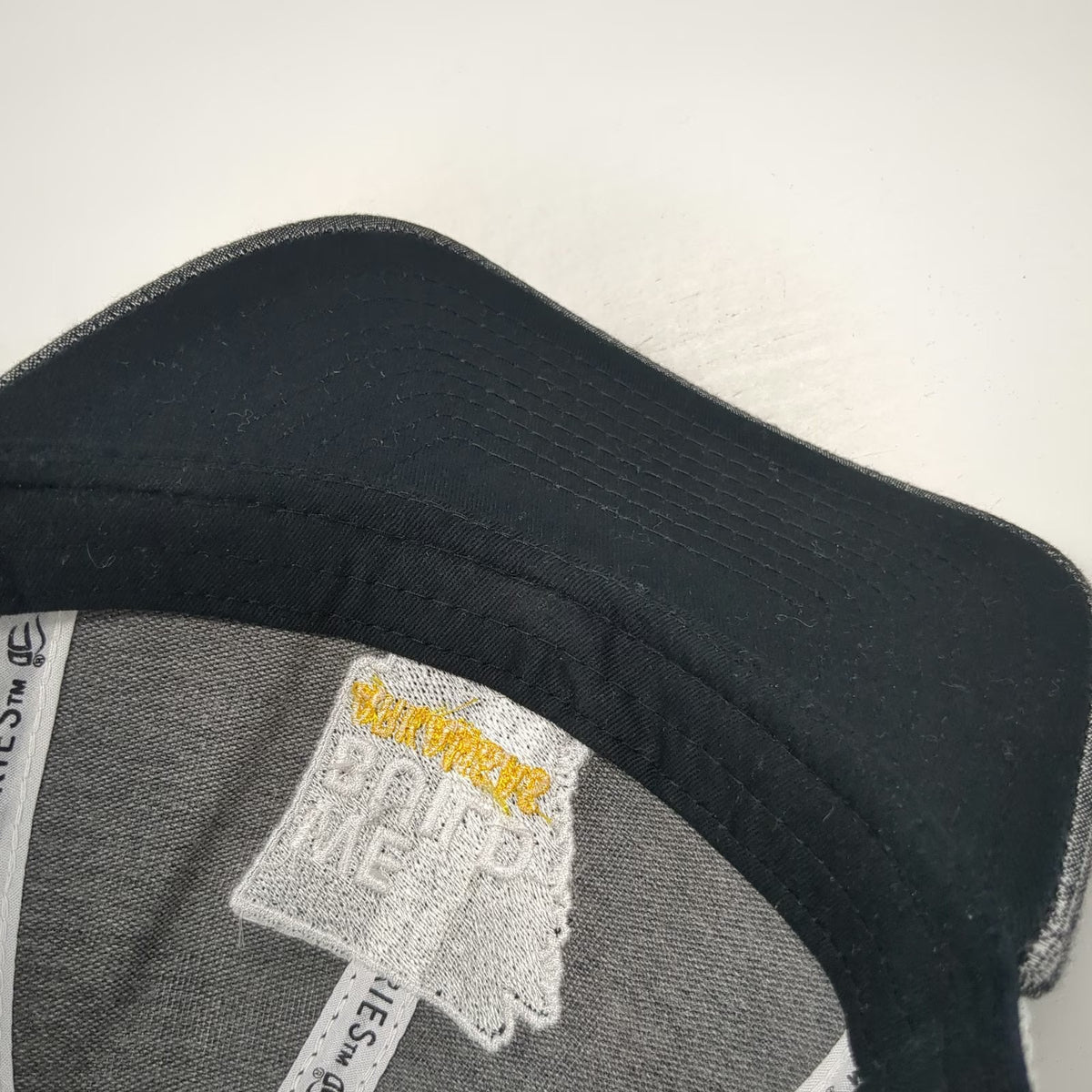 Outdoor Cap Riggs Cat Arkansas Hat Gray Baseball Cap One Size Mesh Slideback