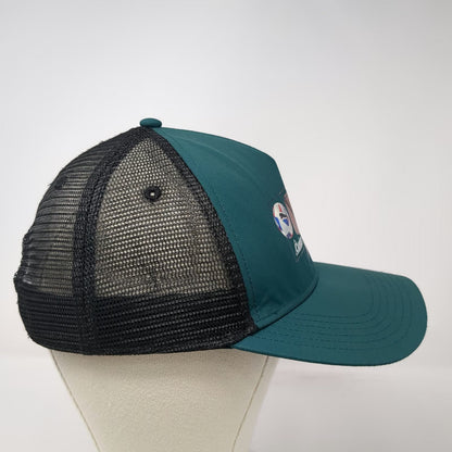 Puma Trucker Hat Green Black One Size Mesh Back Mexico Soccer Football Snapback
