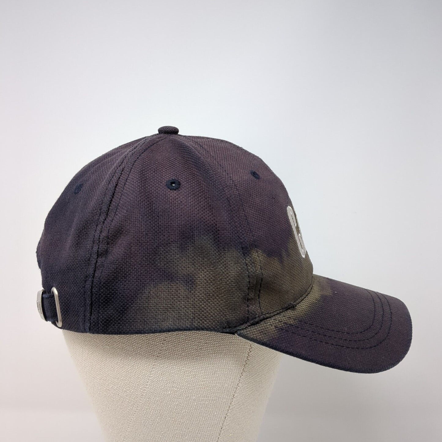 CAT Slideback Hat Blue One Size Adjustable Embroidered 6 Panel Outdoor