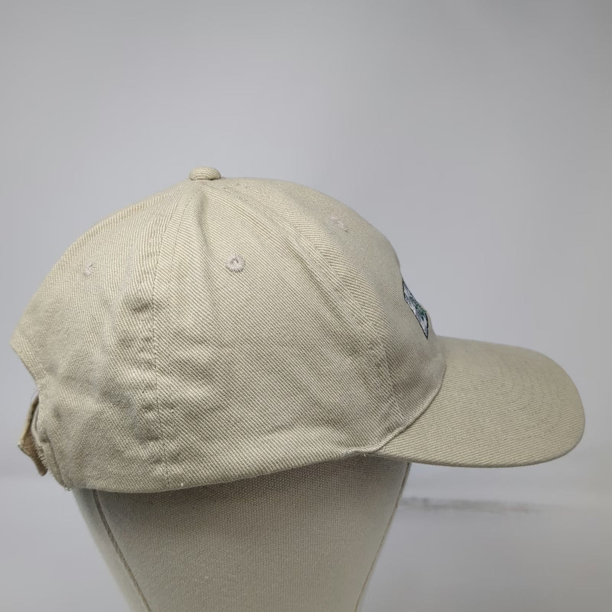 Outdoor Cap Baseball Cap Beige Green One Size Bonanza Motors Checkered Flag hat