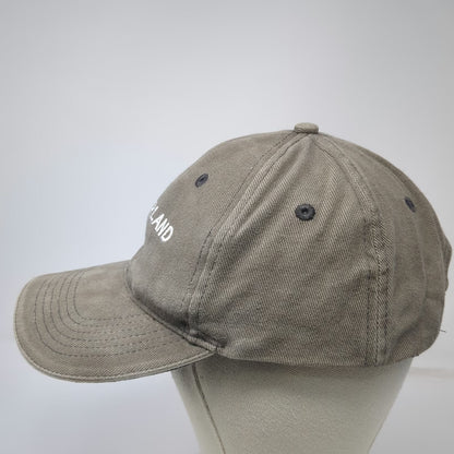 Alberto SA Switzerland Swiss Flag Gray Hat One Size Baseball Cap Slideback