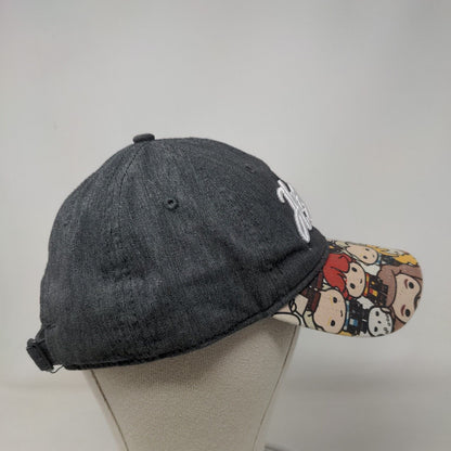 Hogwarts Slideback Hat Multi OSFM Harry Potter Characters Embroidered