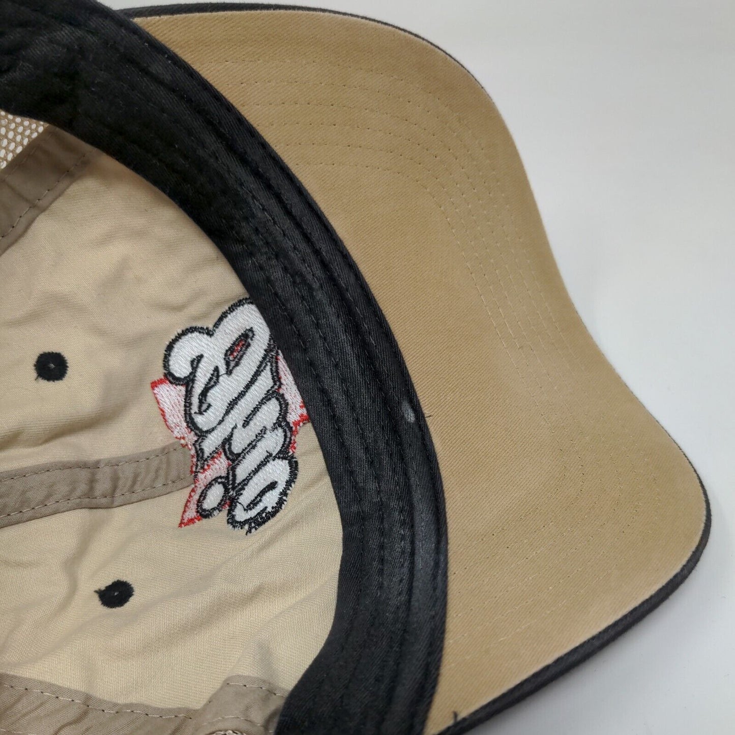Ohio Snapback Mesh Back Trucker Hat Black OSFM Colorblock Outdoor Cap