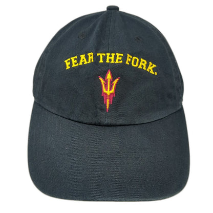 Arizona State Sun Devils NCAA '47 Cap Black One Size Slideback Fear The Fork Hat