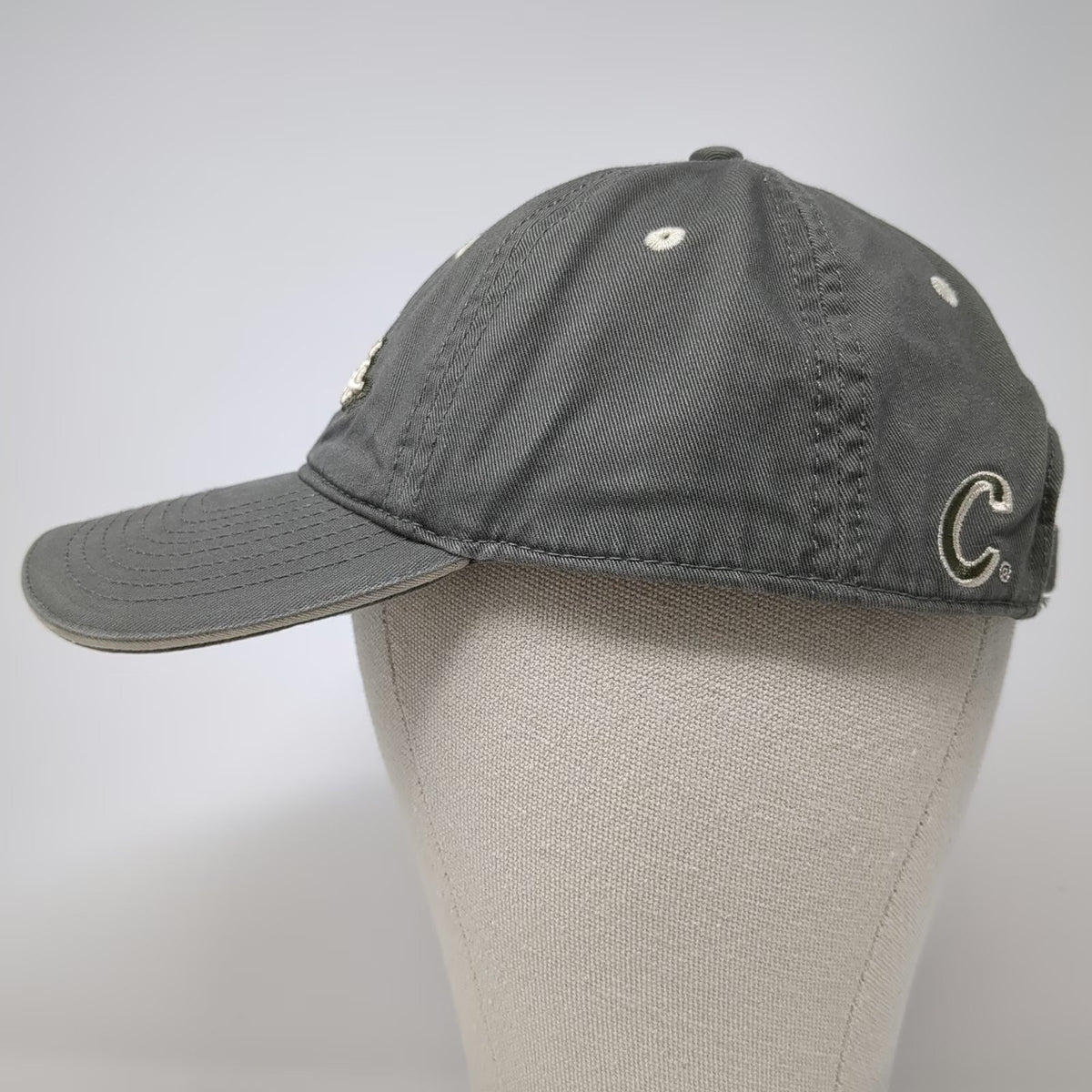 Cabela's Baseball Cap Gray One Size 50th Anniversary 1961-2011 Slideback Hat