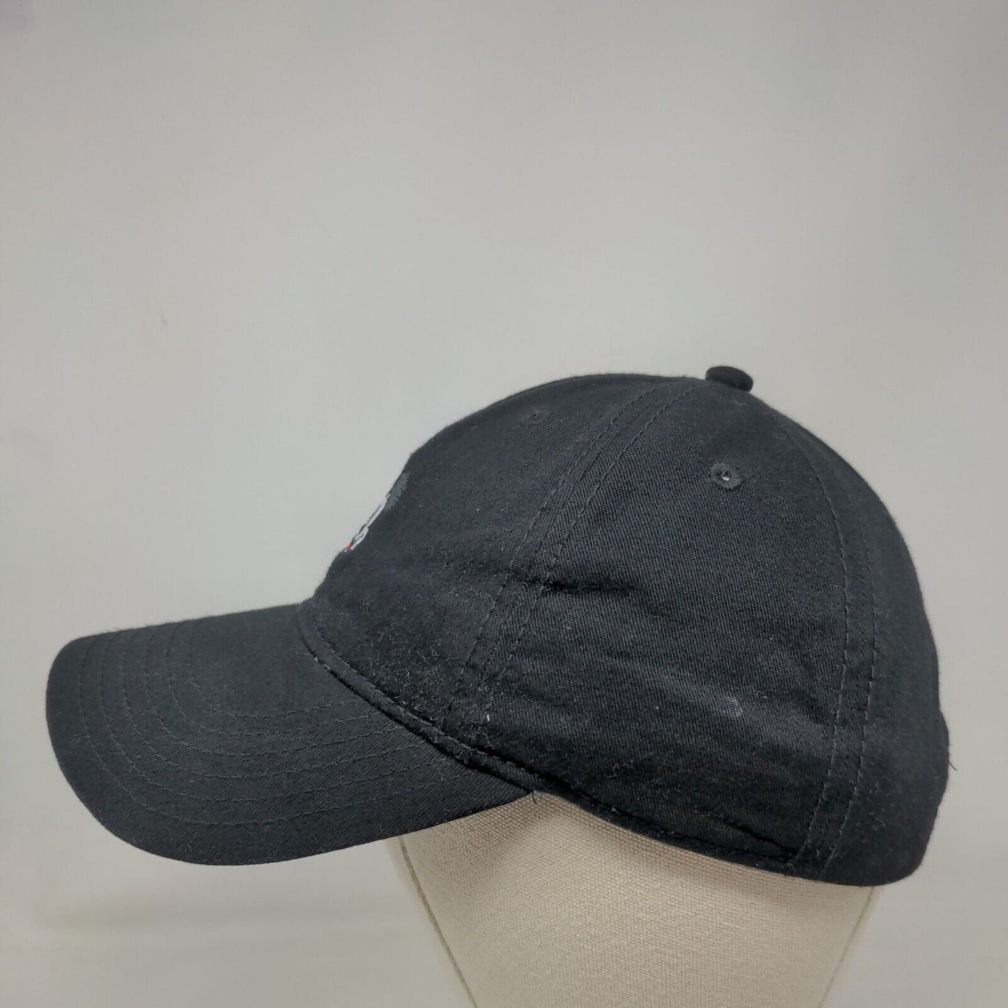Disney Mickey Mouse Slideback Hat Black One Size Embroidered Adjustable