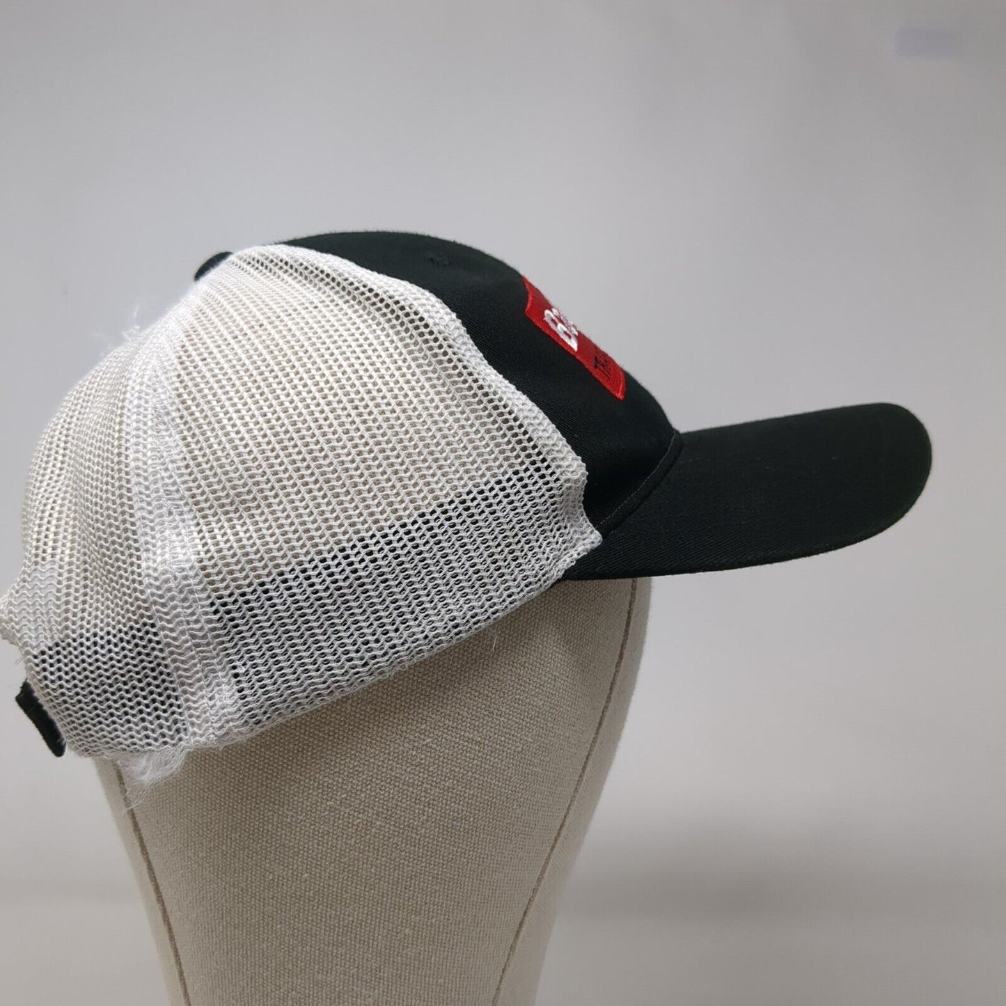 Baggett Transportation Strapback Trucker Hat Black OSFA Mesh Back
