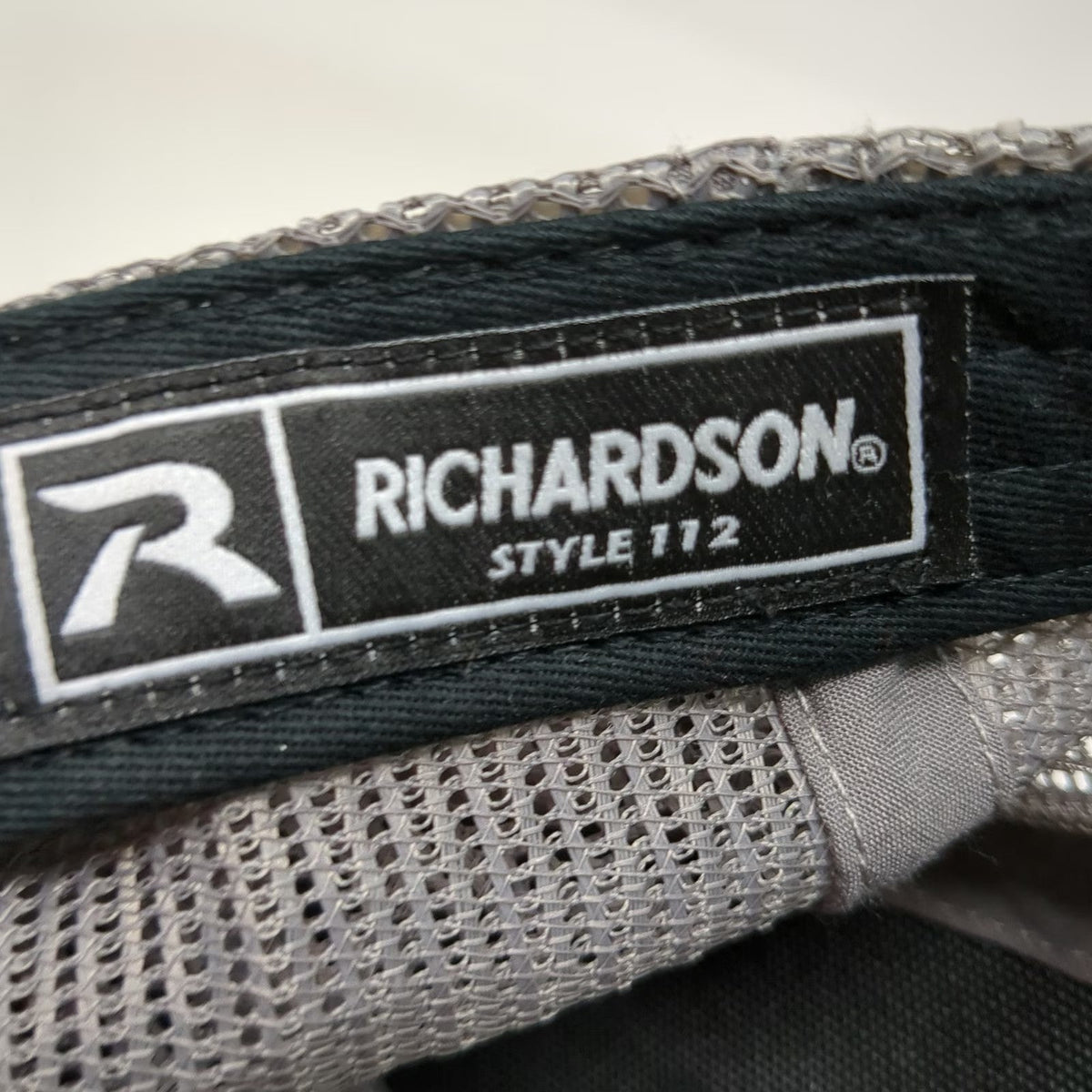 Richardson Trucker Hat Black One Size Advanced Heating Cooling Mesh Snapback