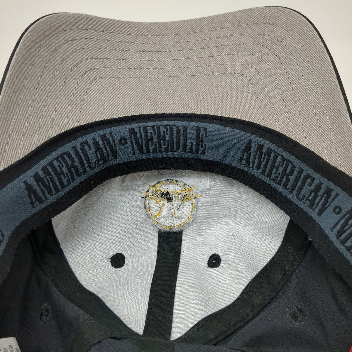 American Needle Naples Vineyards Baseball Cap Black One Size Adjustable Hat