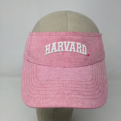 Legacy Women's Slideback Hat Pink Adjustable Embroidered Harvard Logo